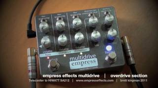 Empress Effects Multidrive □ディスト―ション □オーバードライブ