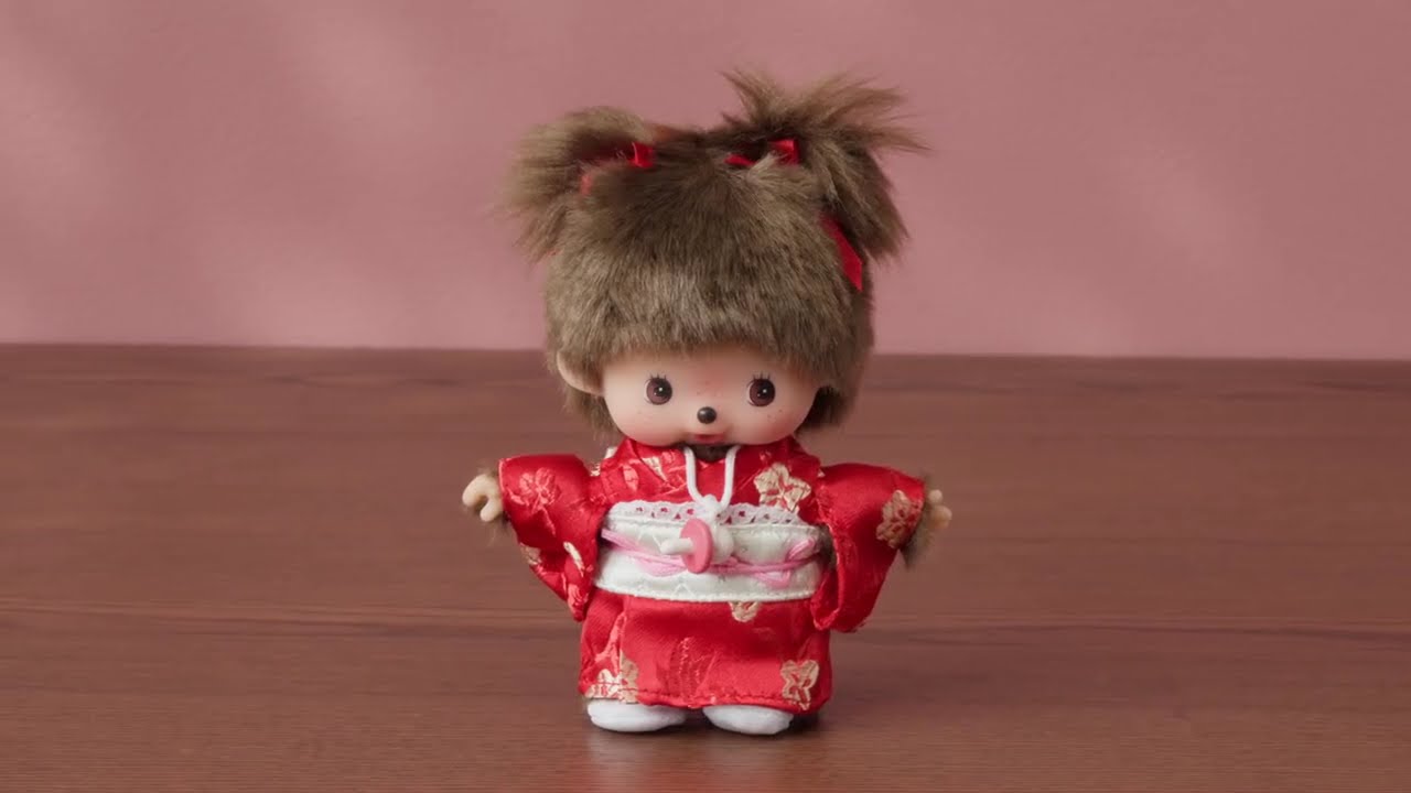 久月オリジナル お着物ベビチッチ 女の子 IPM-19-Z ご紹介 - YouTube