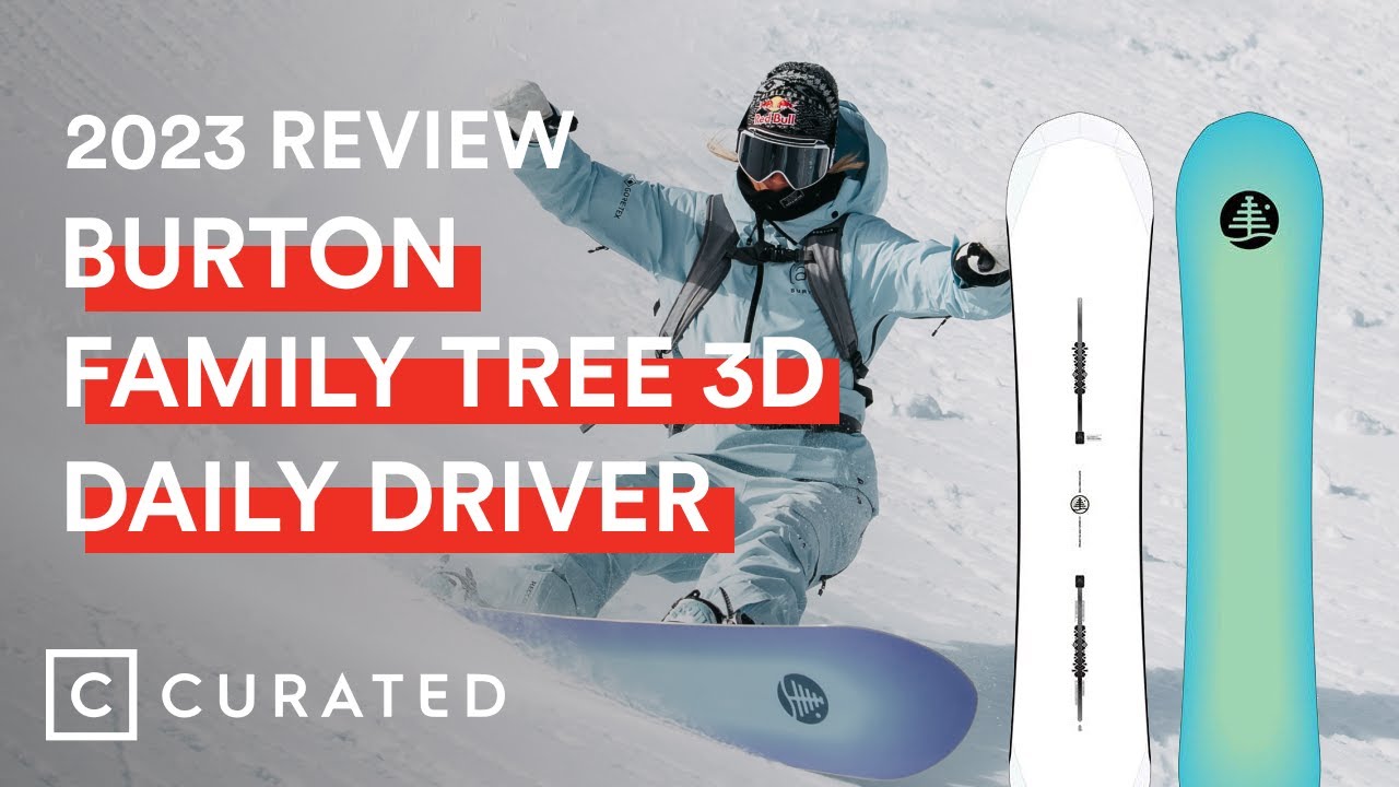 2023 Burton Family Tree 3D Daily Driver Snowboard Review (2024