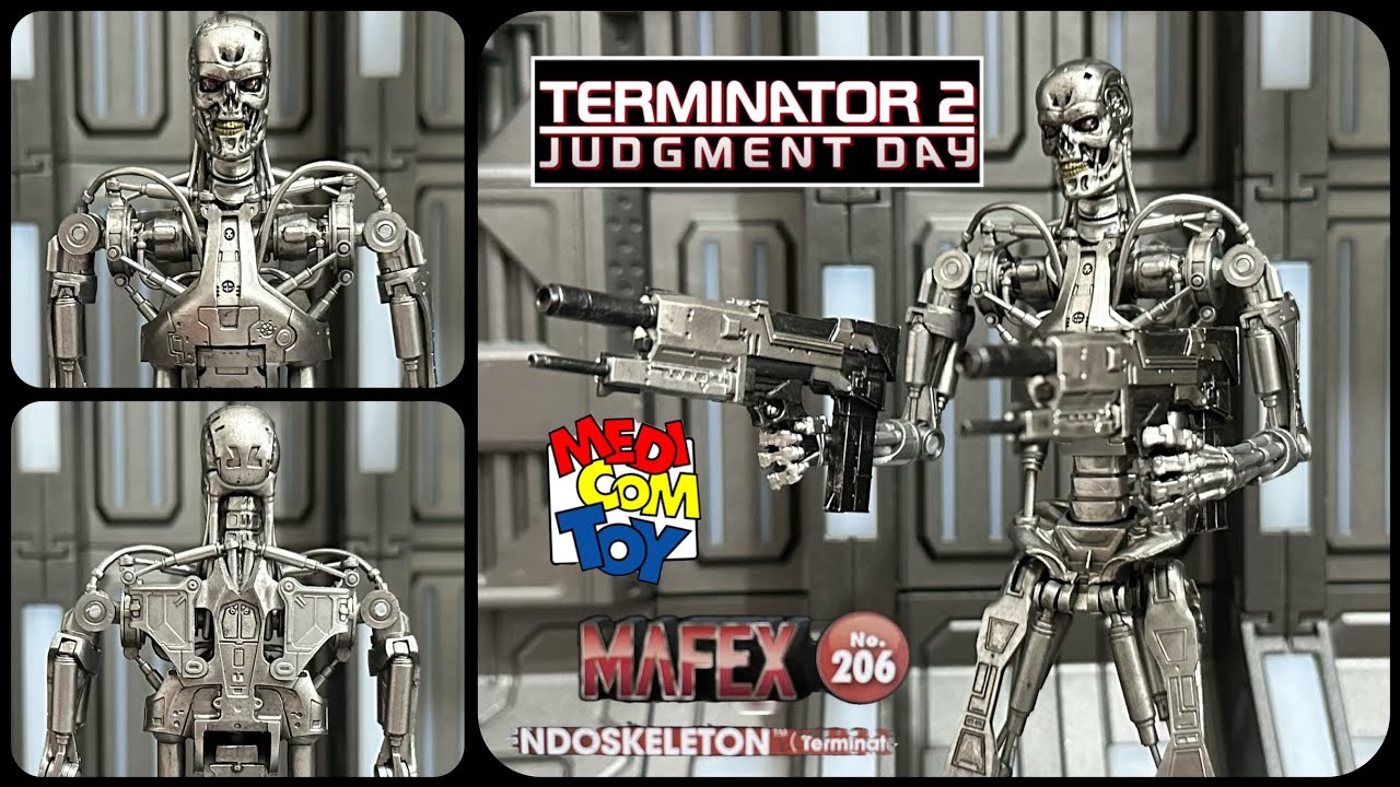 Medicom Toy No.206 Endoskeleton(T2 Ver.) Mafex 未來戰士2:魔鬼終結