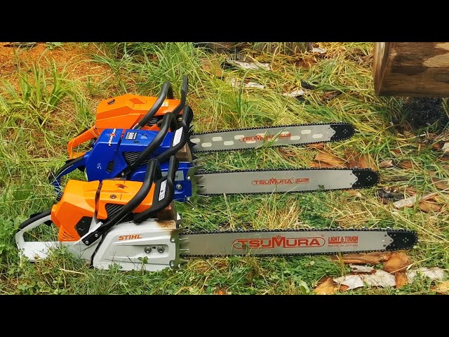 Stihl MS881, Husqvarna 3120xp and Holzfforma G888 - 120cc class