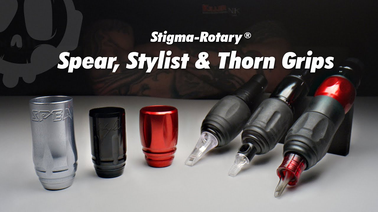 Stigma-Rotary® Spear, Stylist & Thorn Grips | Standard