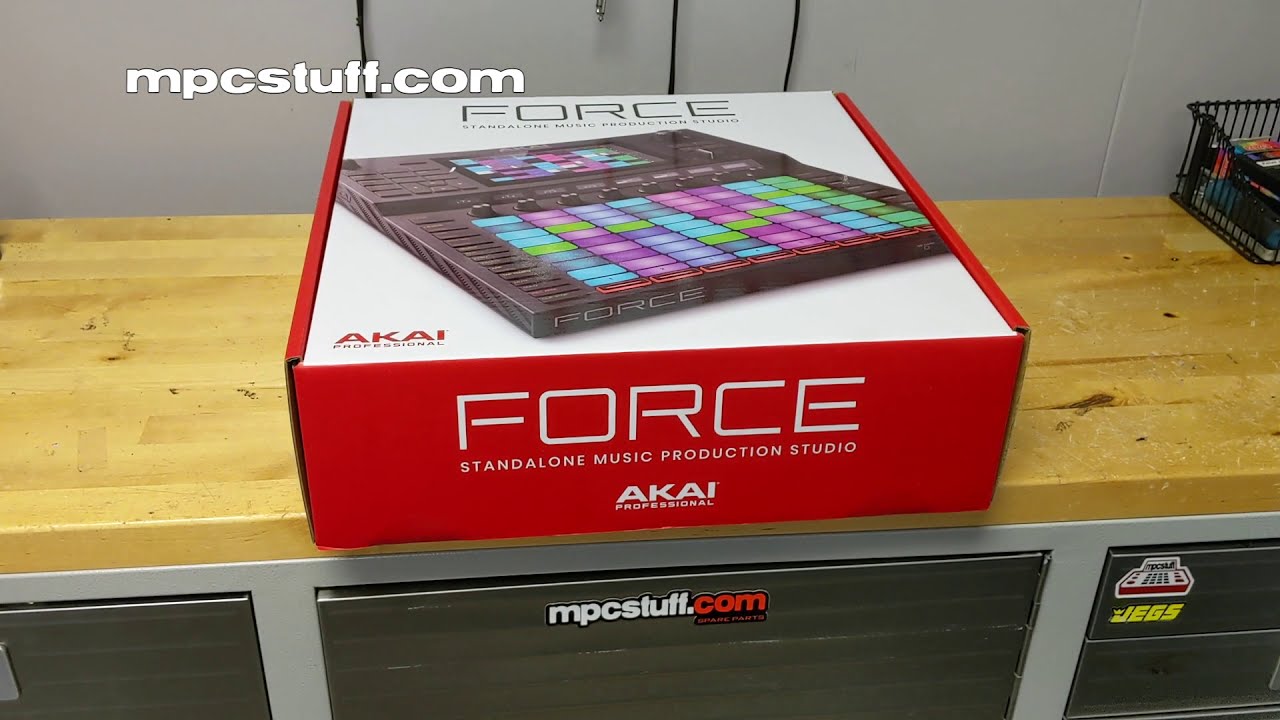 Akai Force Grid-Based Music Production System