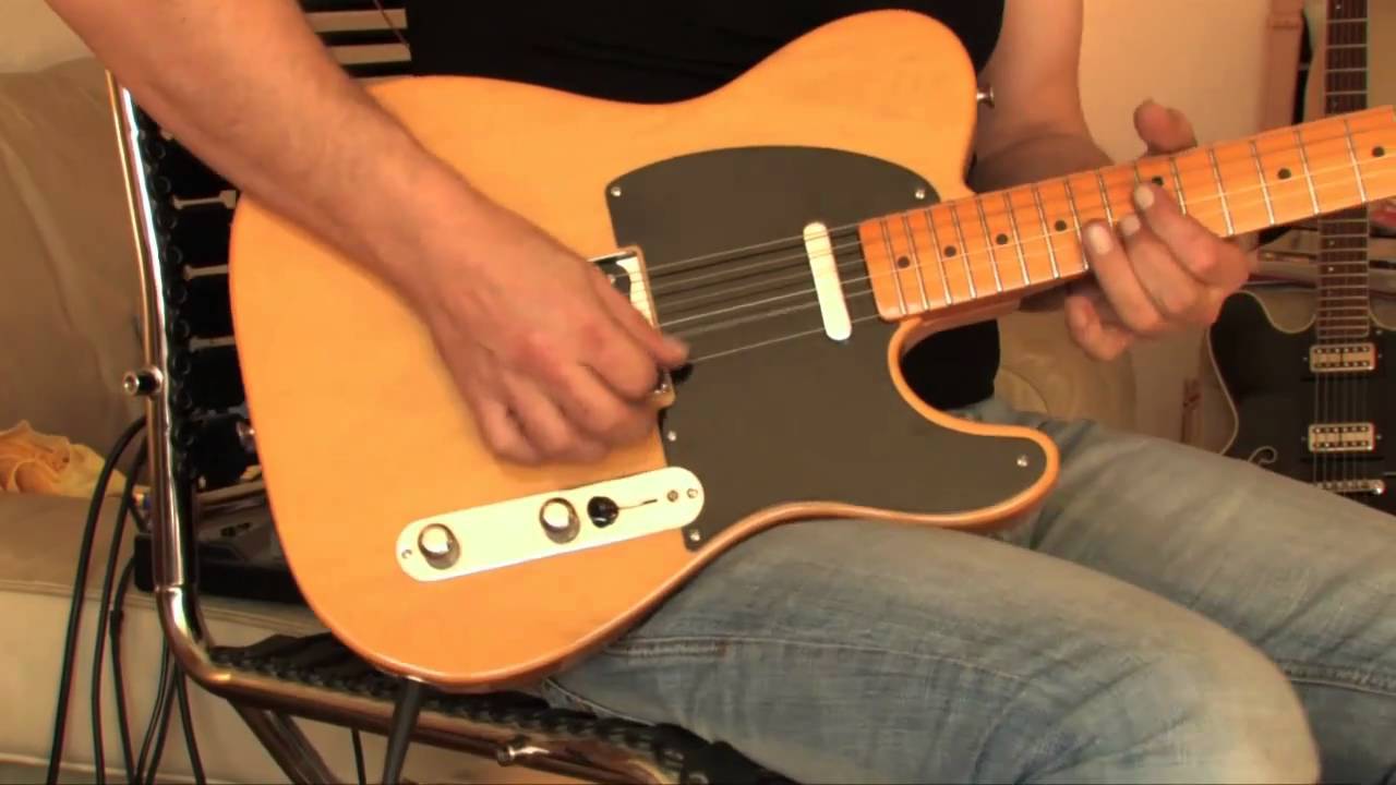 1995 Fender Telecaster 52 Reissue USA Part2 - YouTube