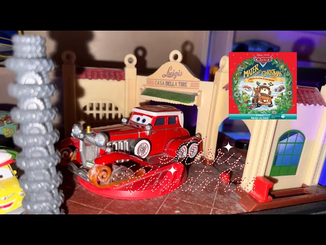Mattel Disney Pixar Card Storytellers Mater Saves Christmas Santa