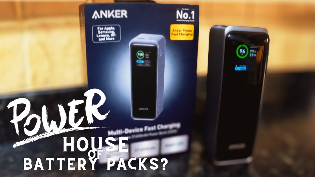 A Must Buy? Anker 250W 27650mAh Prime Power Bank - YouTube