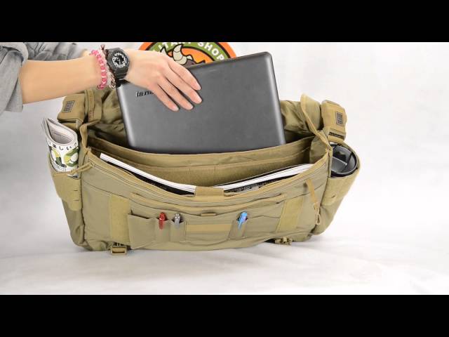 5.11タクティカル RUSH メッセンジャーバッグ - YouTube