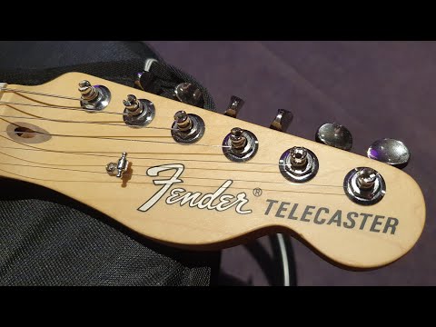 Fender American Performer Telecaster Vintage White - YouTube