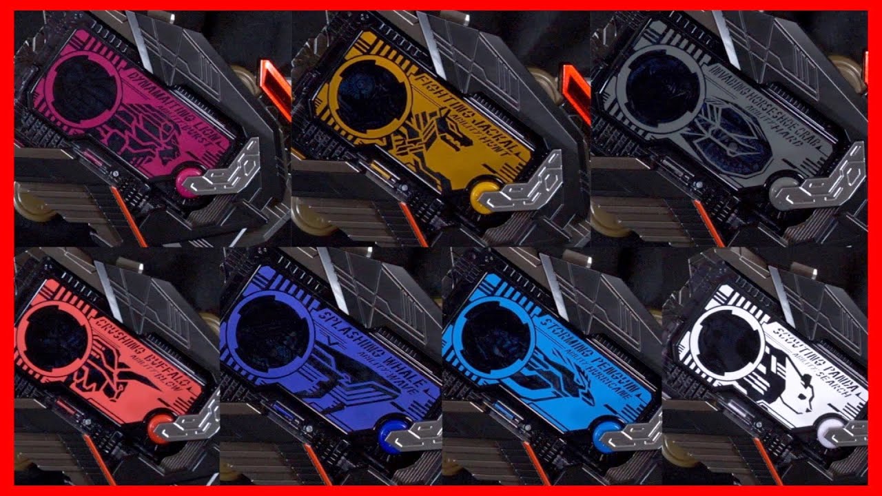 実装】全てDXプログライズキー！7体のレイダーに変身！【仮面ライダー