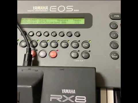YAMAHA EOS B200 DEMO SHORT PHRASE / VOICE CARD RCD4000 