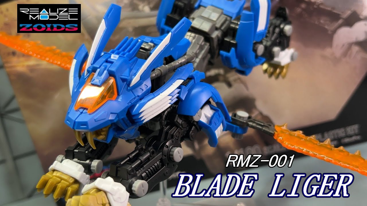 リアライズモデル RMZ-001 ブレードライガー組み立て動画 - YouTube