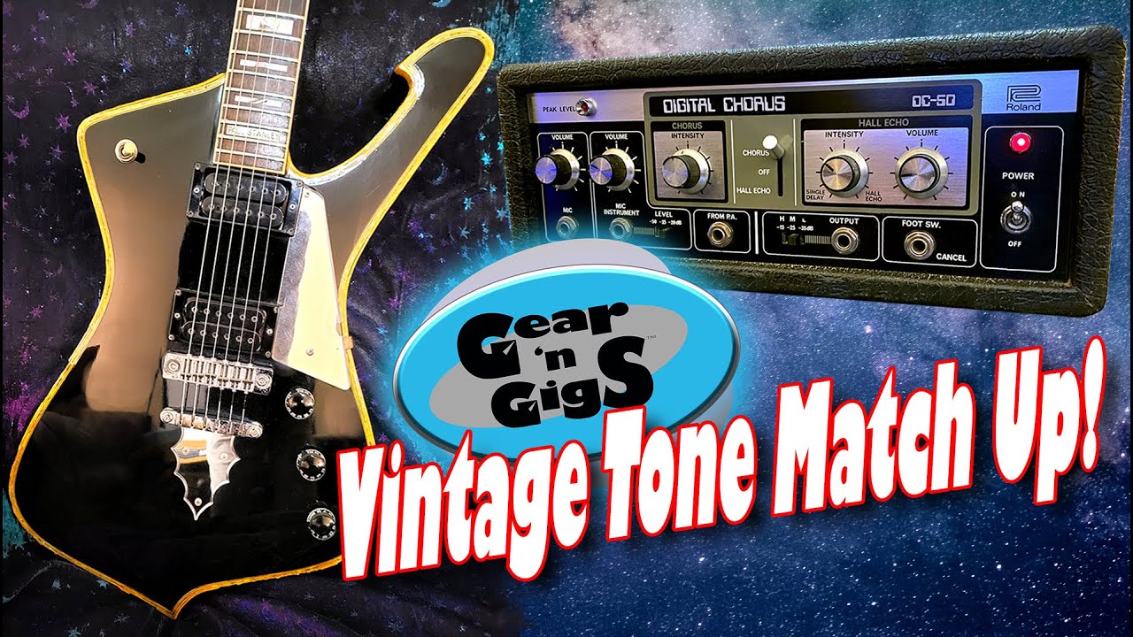 GUITAR TONE TIME CAPSULE--1978 Ibanez Iceman & 1976 Roland DC-50