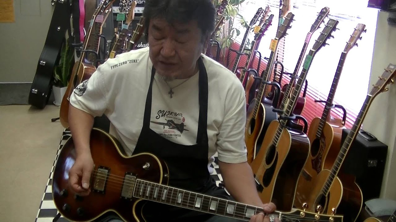 希少！70年代 初期Navigator レスポールカスタムタイプ - YouTube