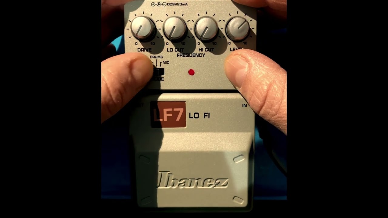 Ibanez LF7 Lo Fi Tone Lok Bass Effect Pedal Demo - YouTube