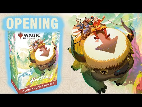 MTG Avatar Commander Bundle Opening - YouTube