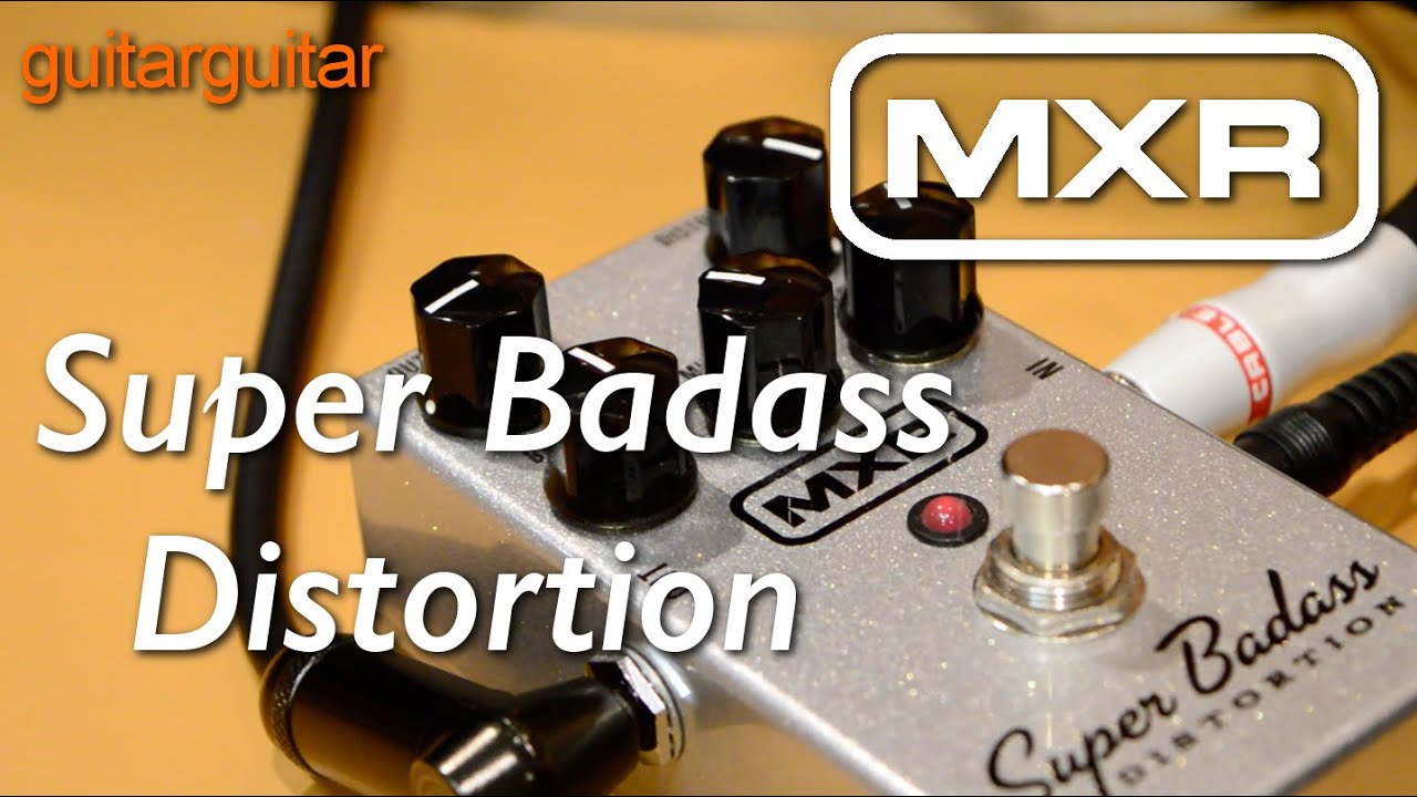 MXR M75 Super Badass Distortion - YouTube