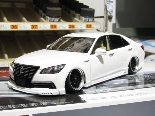 プラモ屋店長が組んでみたレビュー アオシマ 1/24 ブレーンX10 AWS210