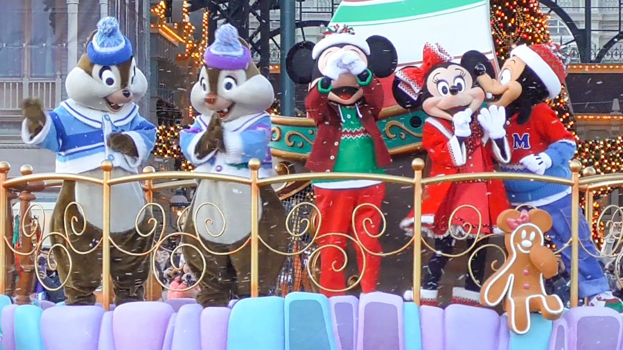 ミニーにキスをするマックス [ディズニー・クリスマス・ストーリーズ