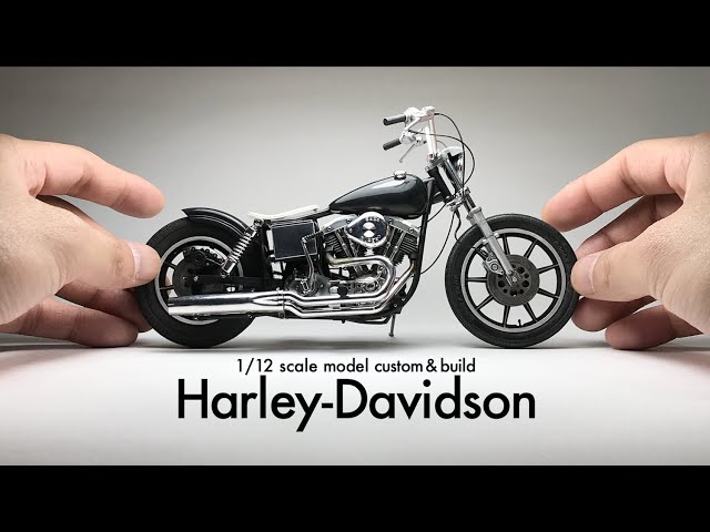 Building Imai 1/12 Harley-Davidson FXE/F-80 Scale Model Custom
