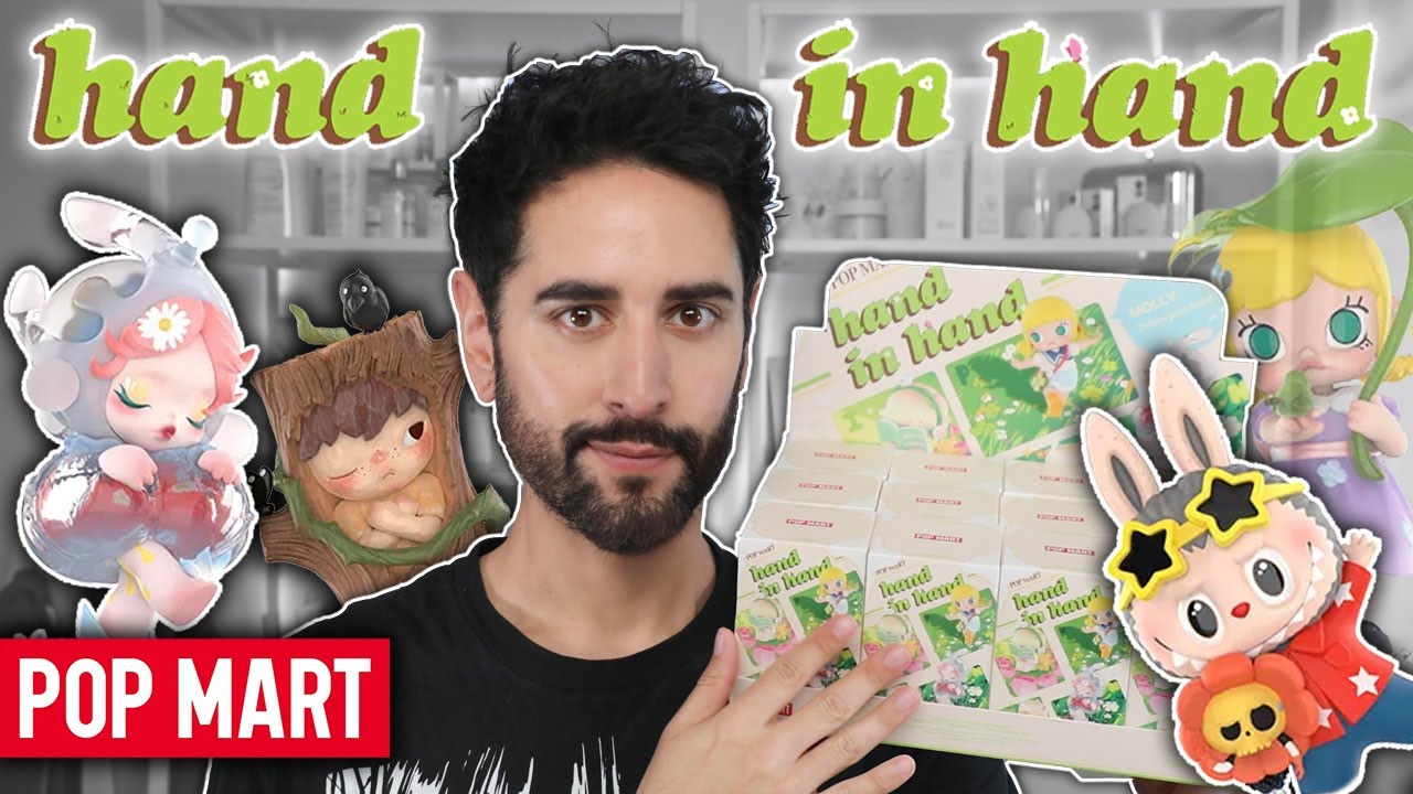 LABUBU, SKULLPANDA, HIRINO & MORE. POPMART - Hand In Hand - Full