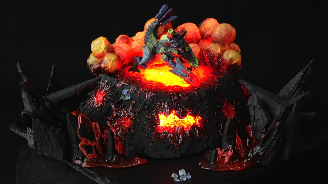 猛り爆ぜるブラキディオス] 小さなジオラマ モンハンフィギュア