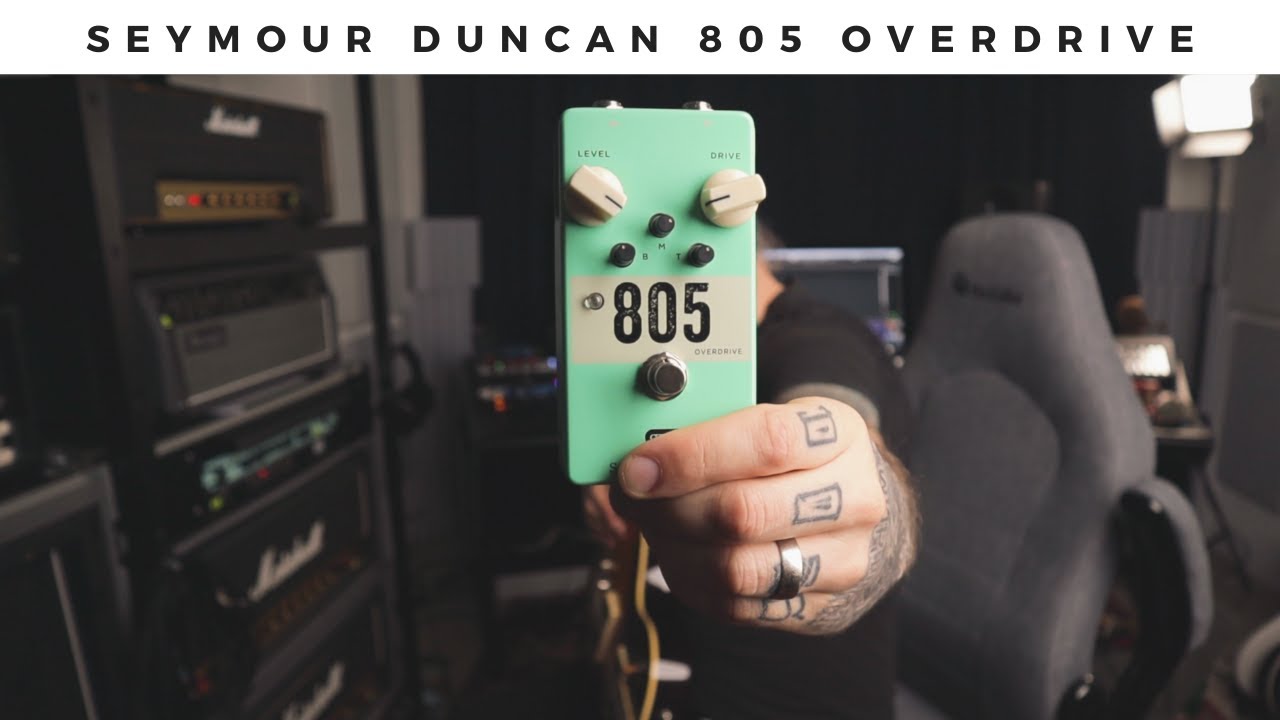 Seymour Duncan 805 OVERDRIVE | Great take of the classic 808