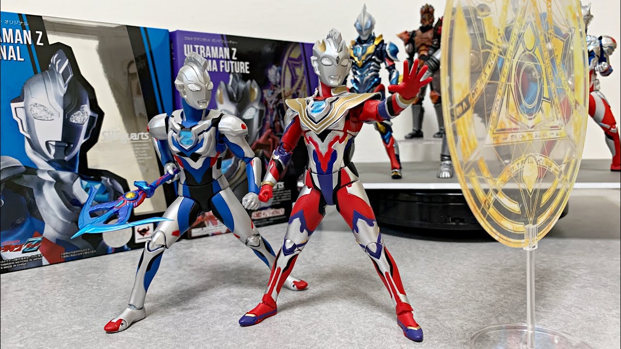 豪華2体レビュー！] S.H.Figuarts ウルトラマンZ ガンマフューチャー