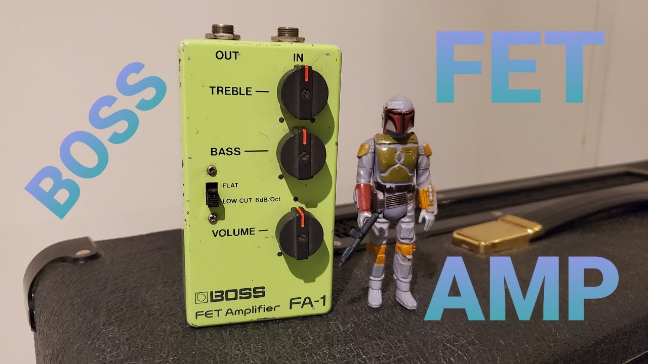 Boss FA-1 FET Amp demo! - YouTube