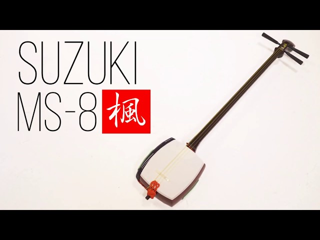 SUZUKI / 三味線セット かえで MS-8 - YouTube