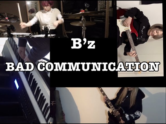 B'z【 BAD COMMUNICATION 】Band Session - YouTube