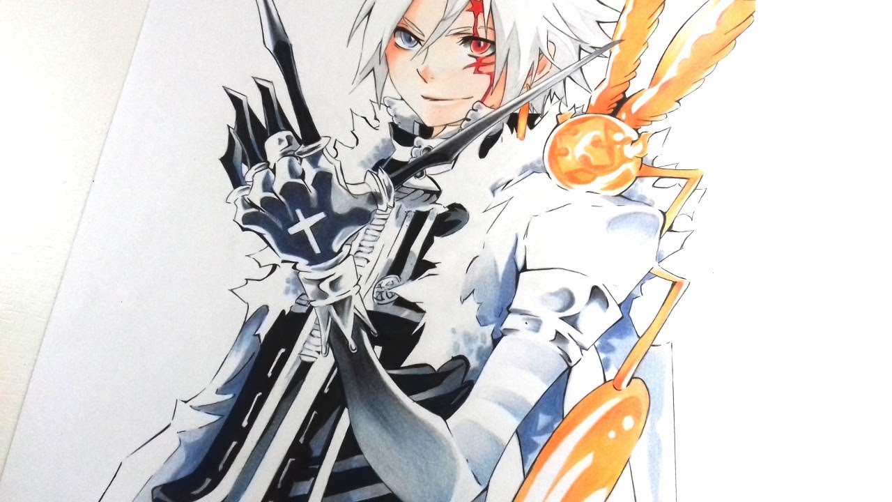 Drawing Allen Walker - D.Gray - Man「アレン・ウォーカー - ディー