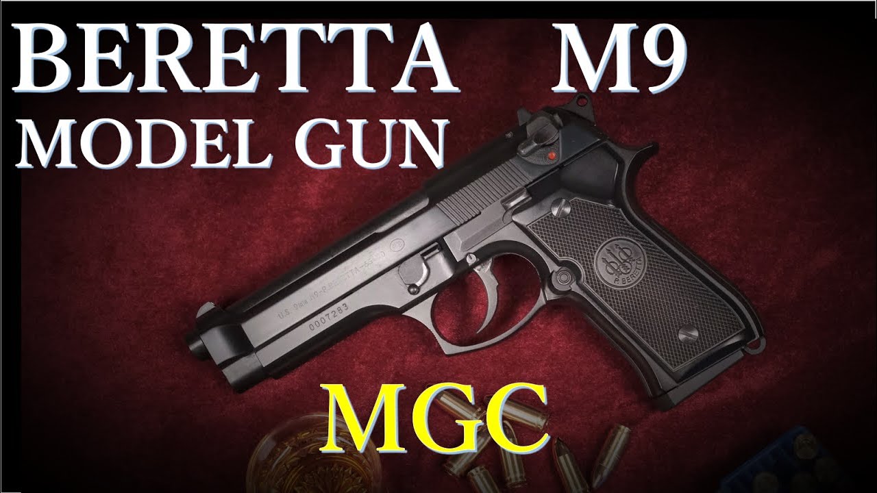 絶版 MGC M9 モデルガン & MGCチラシ - YouTube