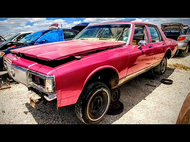 1983 Box Chevy Caprice Classic Junkyard Find - YouTube