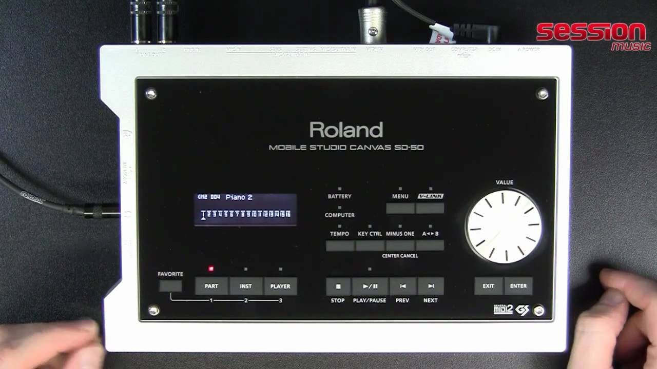 Roland SD-50 - YouTube