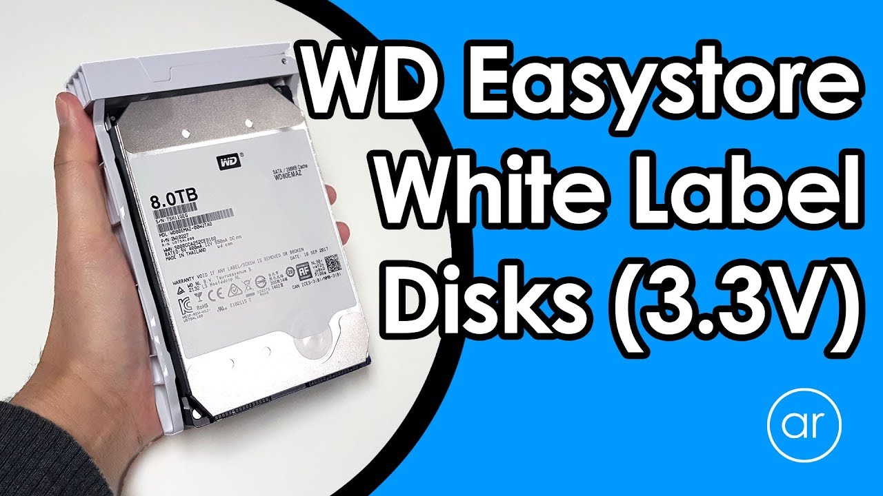 How to Fix the 3.3V Pin Issue in White Label Disks Shucked from