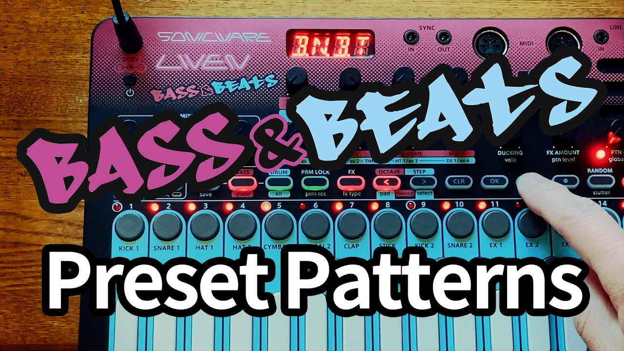 SONICWARE LIVEN BASS&BEATS