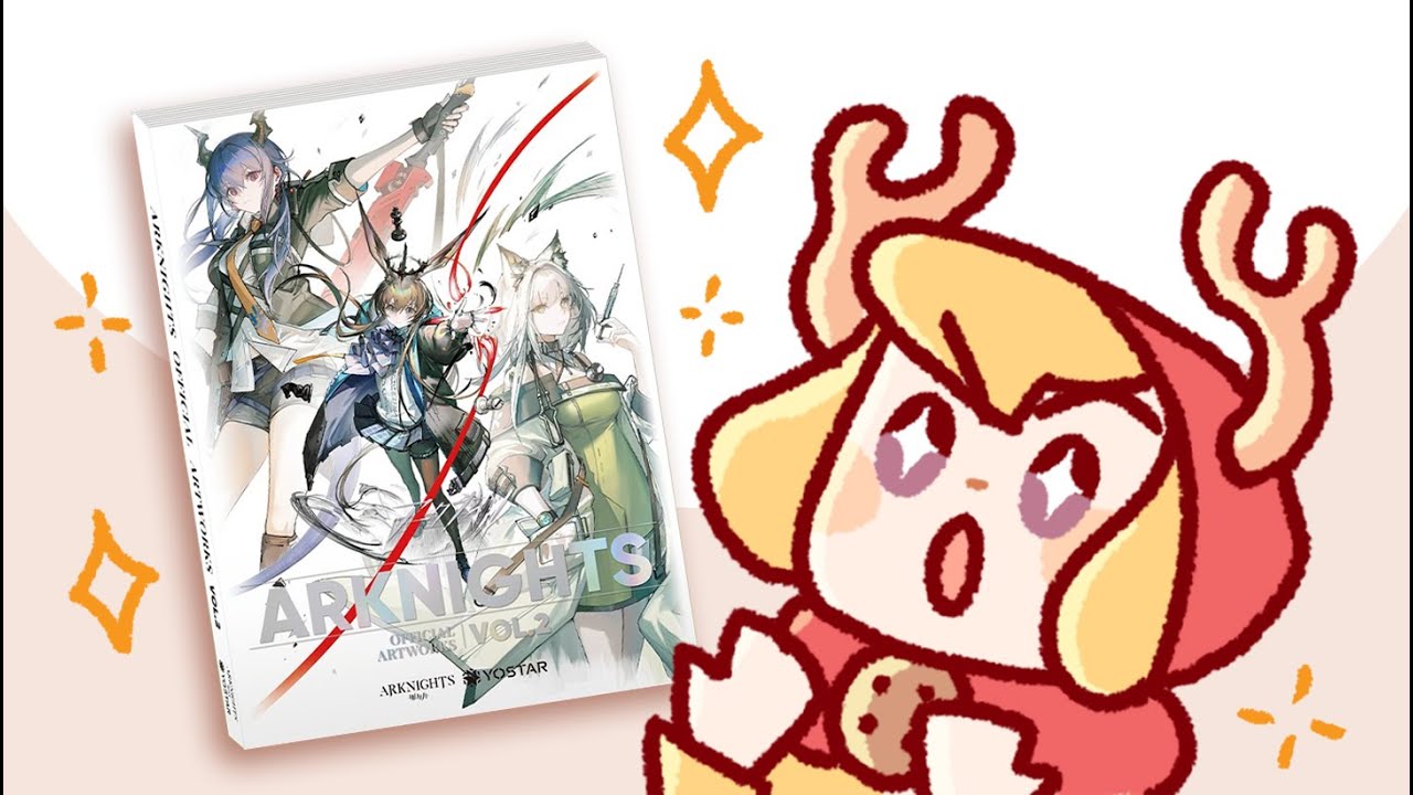 Let's unbox Arknights Official Artbook Vol.2! (+ building model