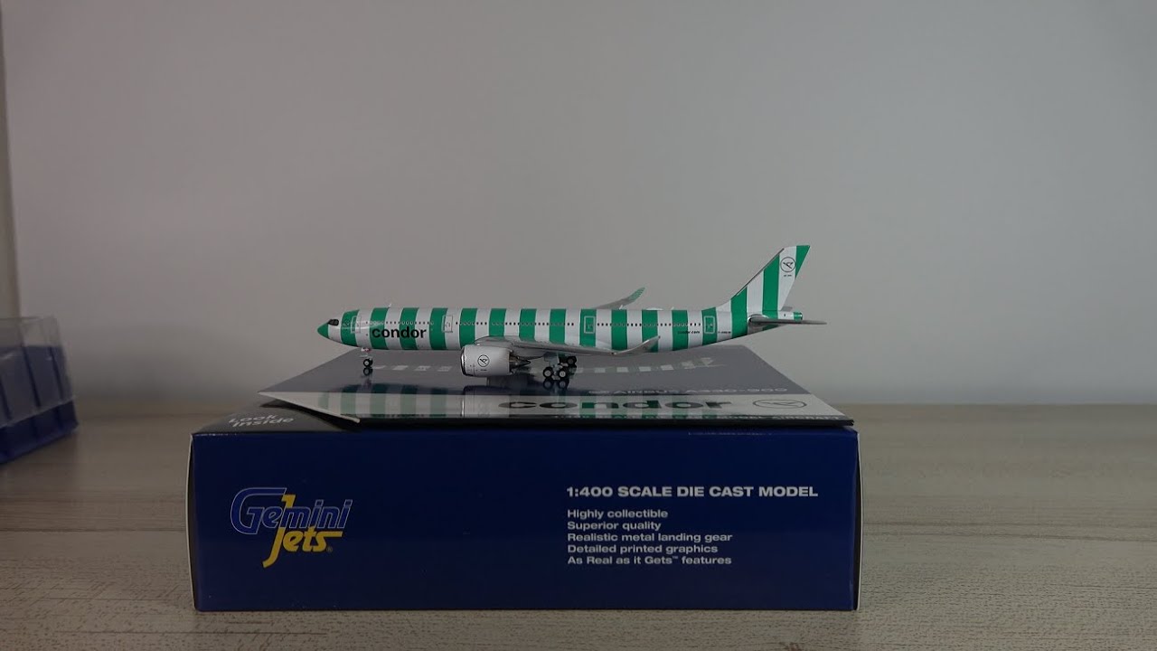 Unique GeminiJets Condor Airbus A330-900Neo 'Condor Island' Model