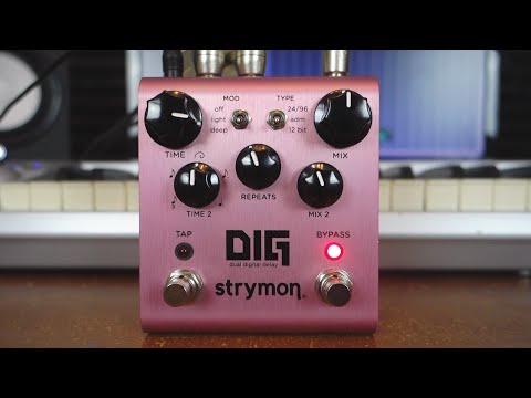 Strymon DIG レビュー！！デュアルデジタルディレイエフェクター？？付