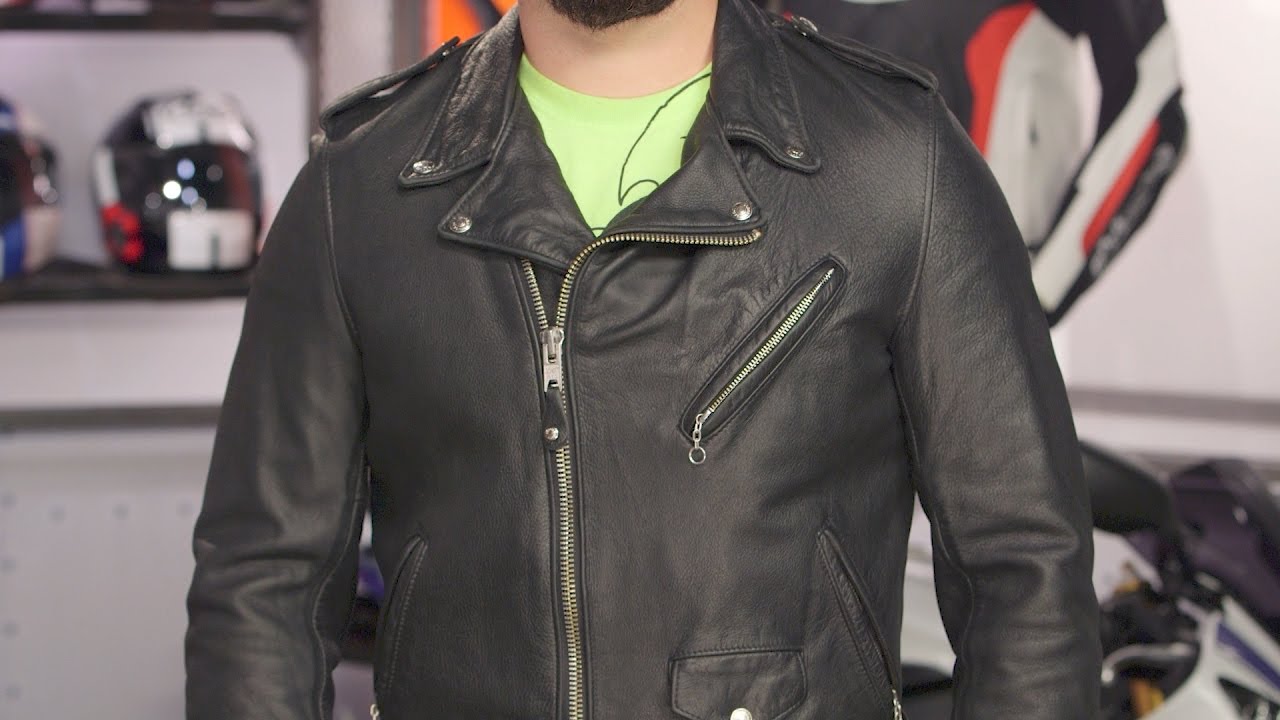 Schott 626VN Perfecto Vintaged Jacket Review at RevZilla.com - YouTube