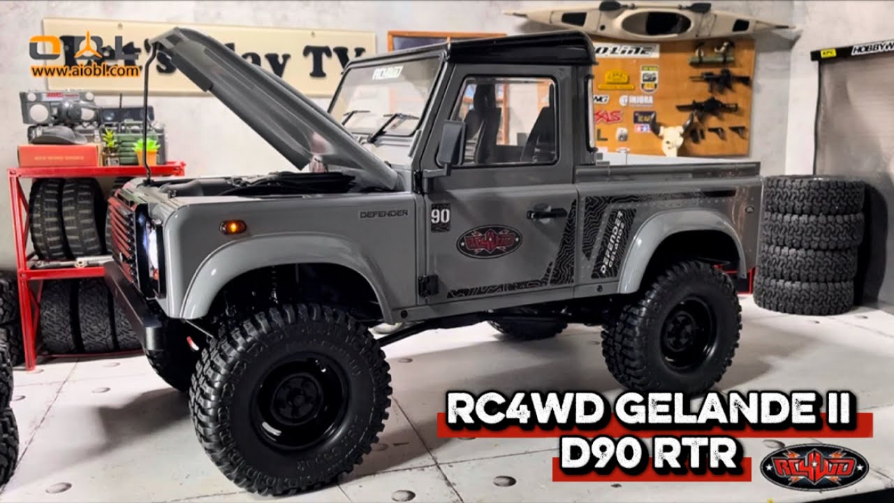 RC4WD GELANDE II D90 RTR] Review & Driving Video - YouTube