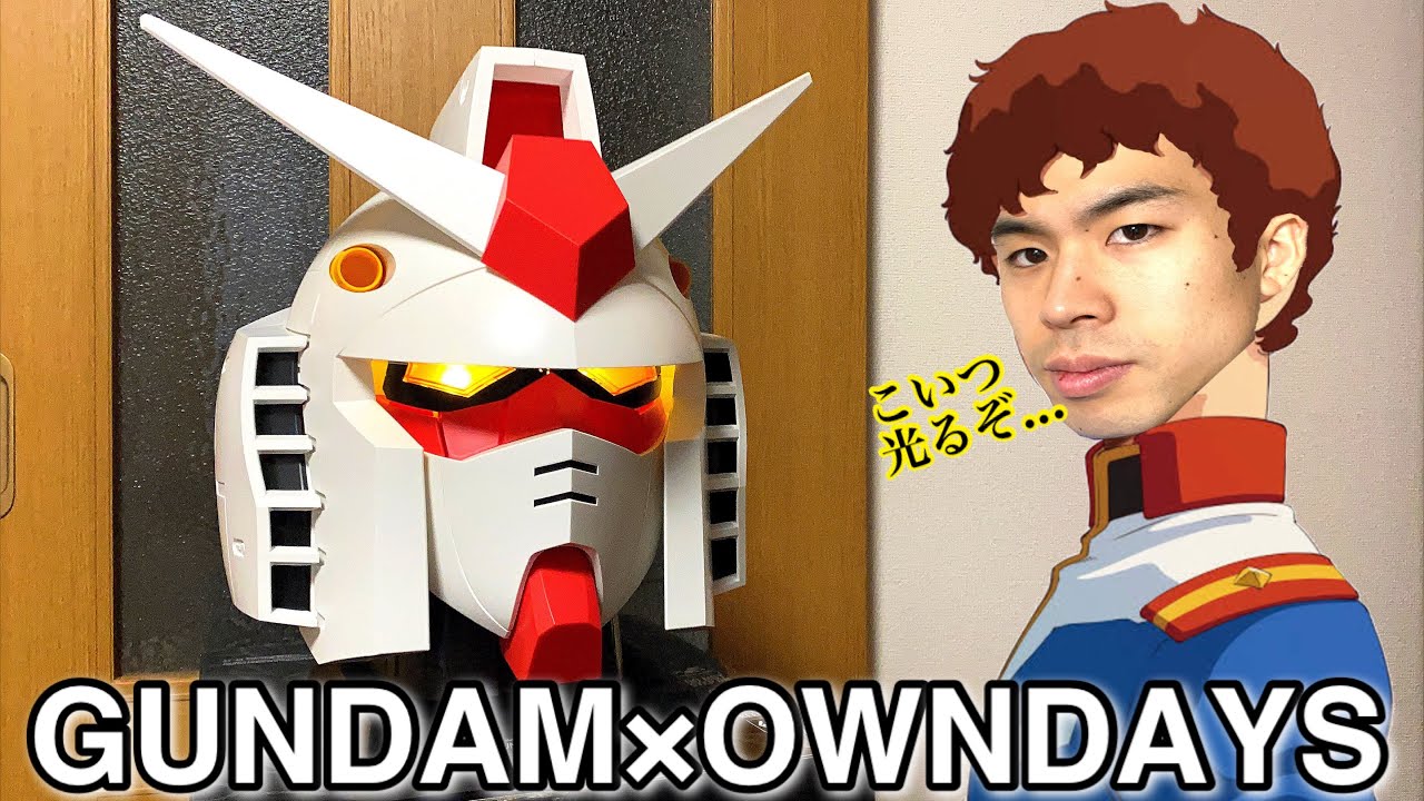 1979個限定】ガンダムヘッドケース OWNDAYSコラボ メガネケース CASE