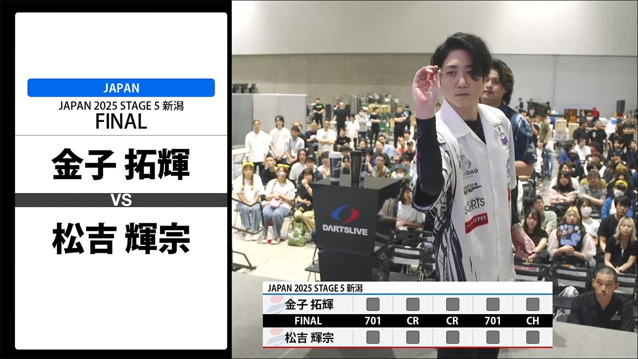 金子 拓輝 VS 松吉 輝宗】JAPAN 2025 STAGE5 新潟 FINAL - YouTube