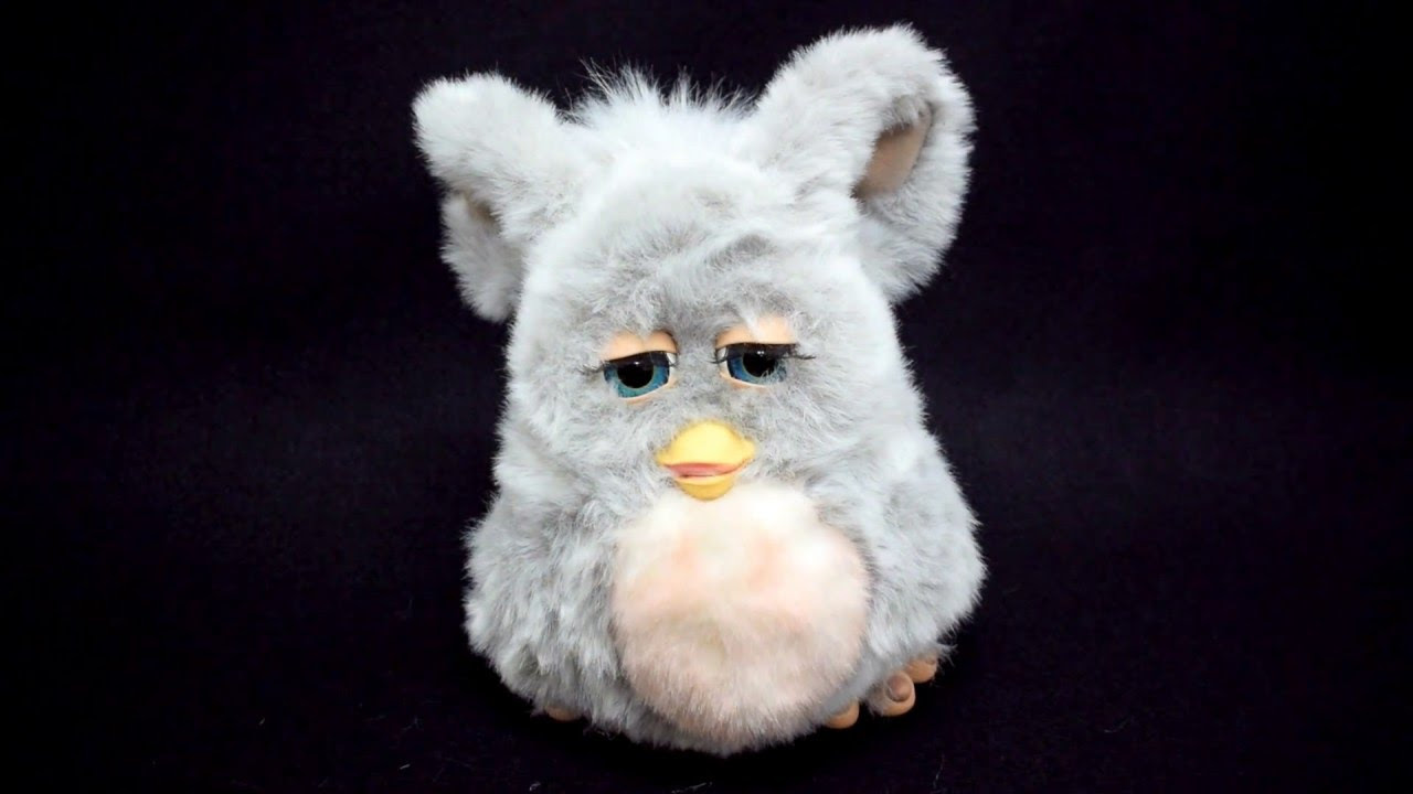 Furby2/ファービー2・グレー×ホワイト×ピンク・英語版 - YouTube