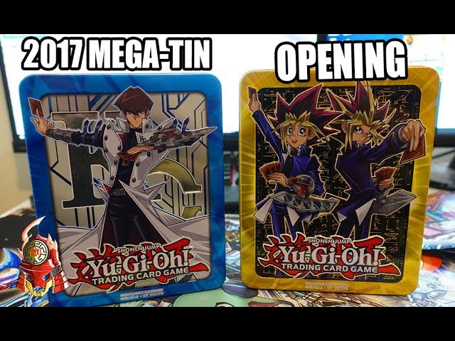 YU-GI-OH! YUGI AND KAIBA MEGA TIN 2017 OPENING! X2! OMG - YouTube