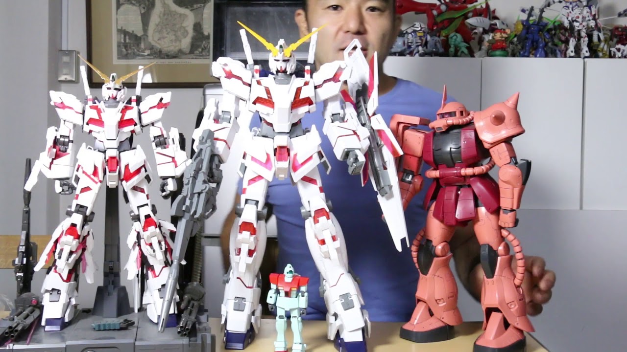 ガンプラ：メガサイズモデル 1/48スケール ユニコーンガンダム組立