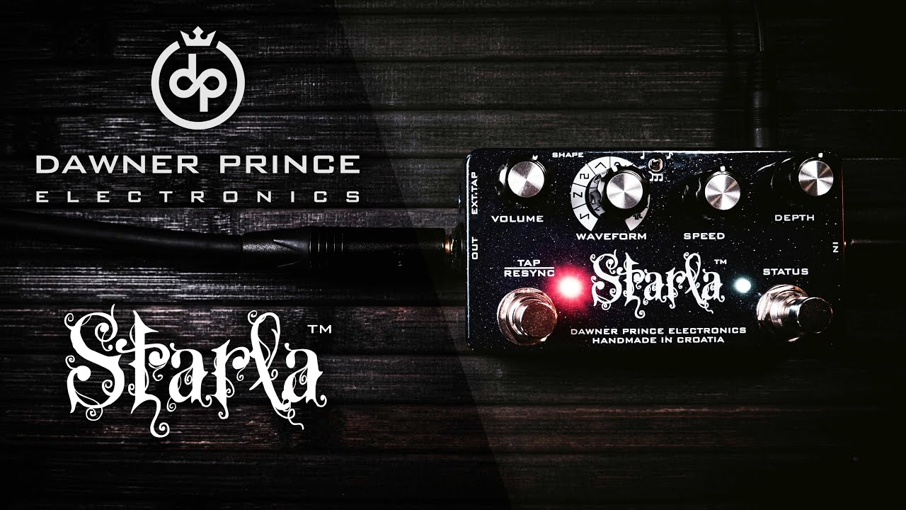 STARLA Tap Tempo Tremolo – Dawner Prince Electronics