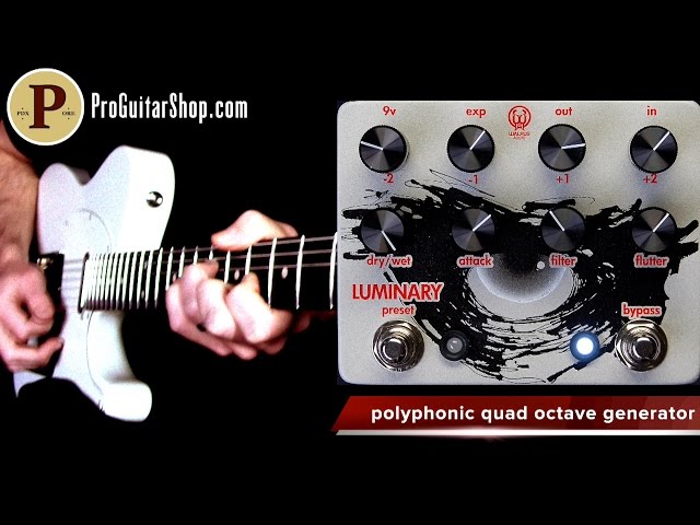 Walrus Audio Luminary Quad Octave Generator - YouTube