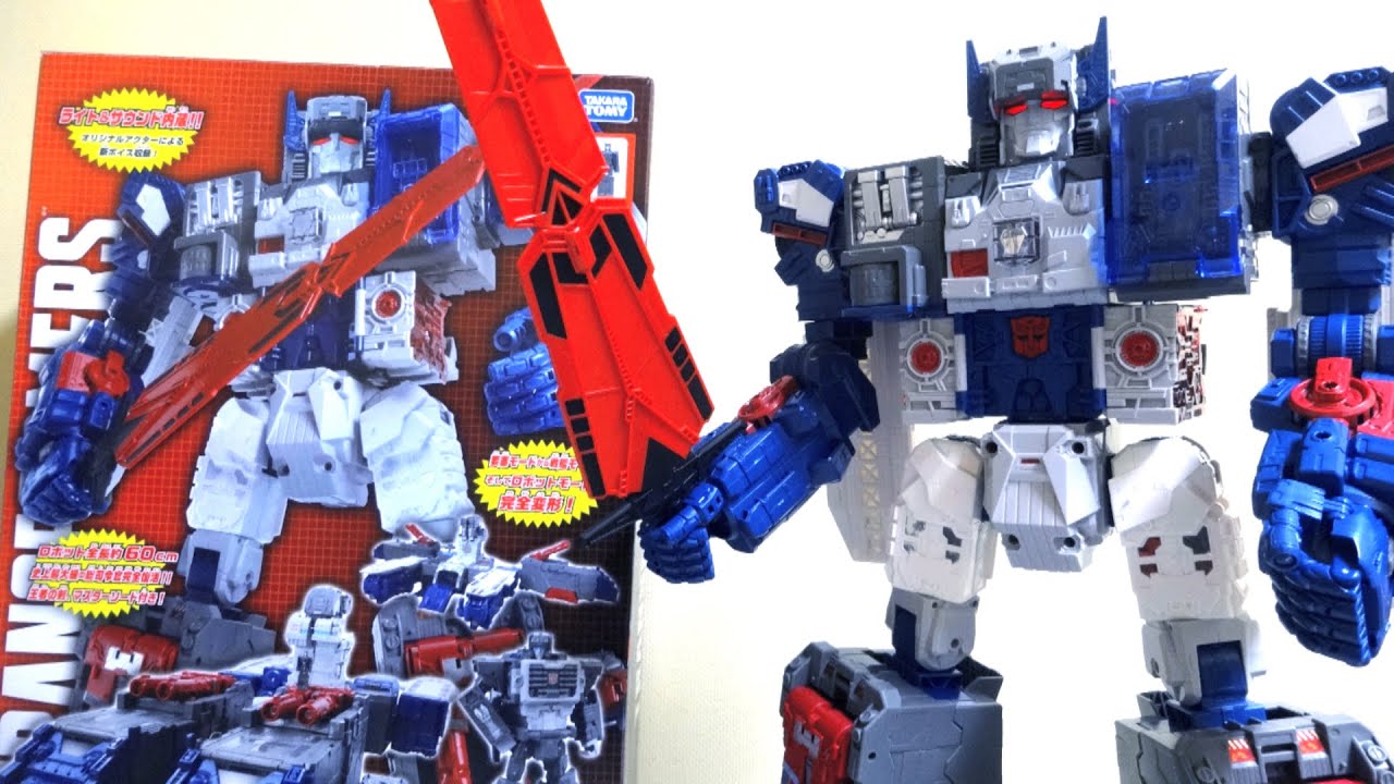 TakaraTomy LG-31 Fortress Maximus wotafa's review - YouTube