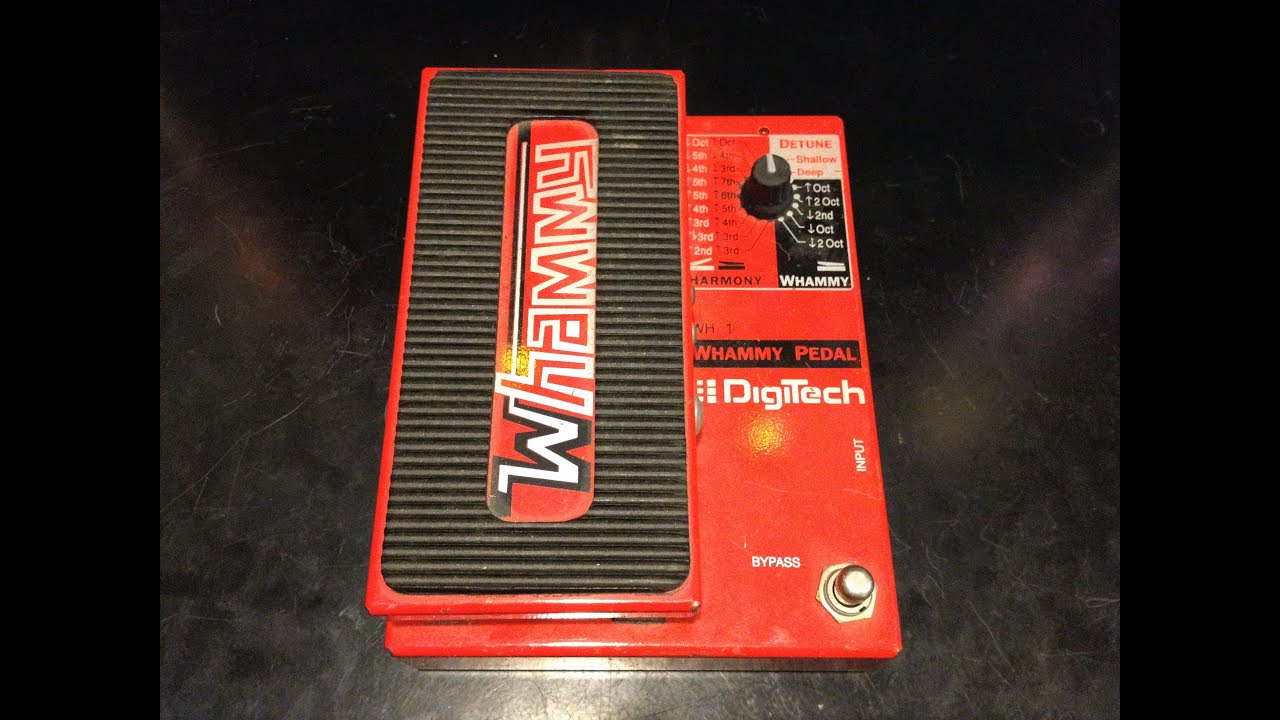 Digitech Whammy WH1 - YouTube